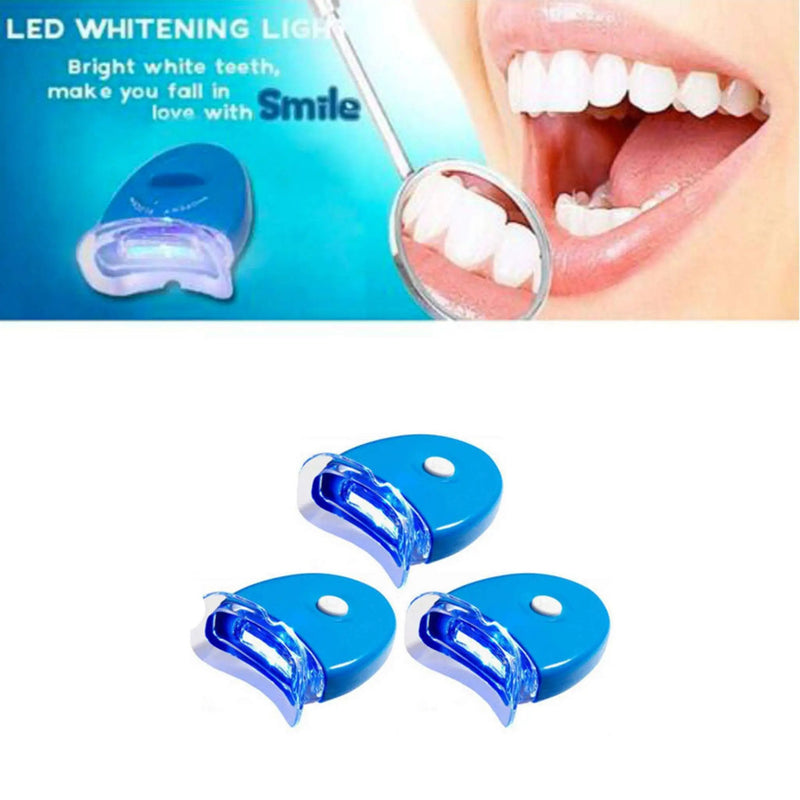 Dental Teeth Tooth Whitening LED Blue Light Lamp BATTERIES INCLUDED:) Qty 5 by Selzalot