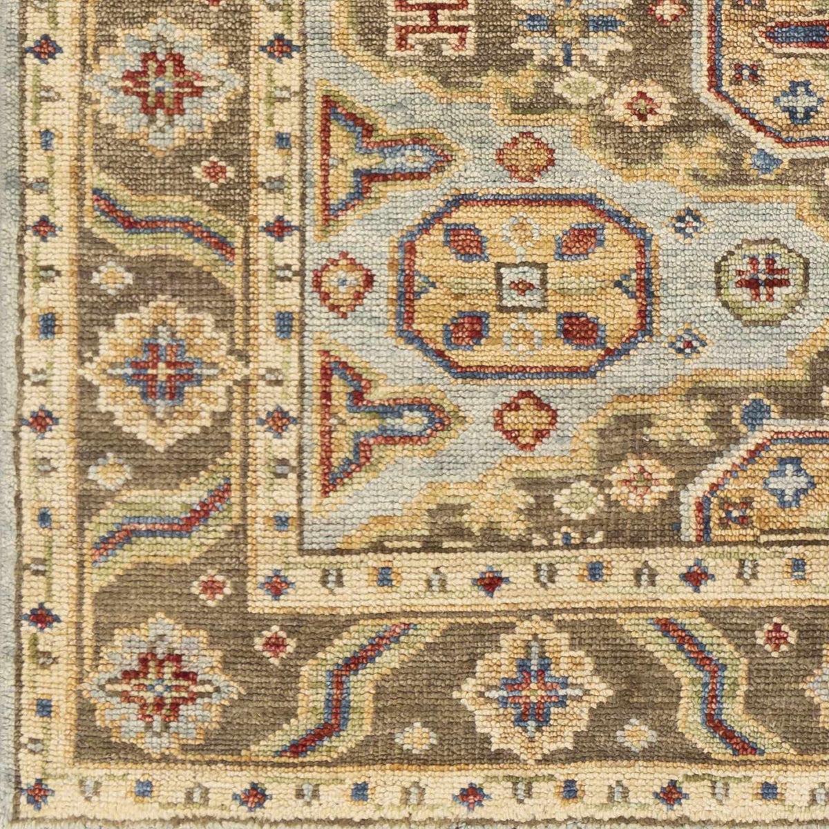 Temvik Handmade Wool Rug - Clearance, sample swatch