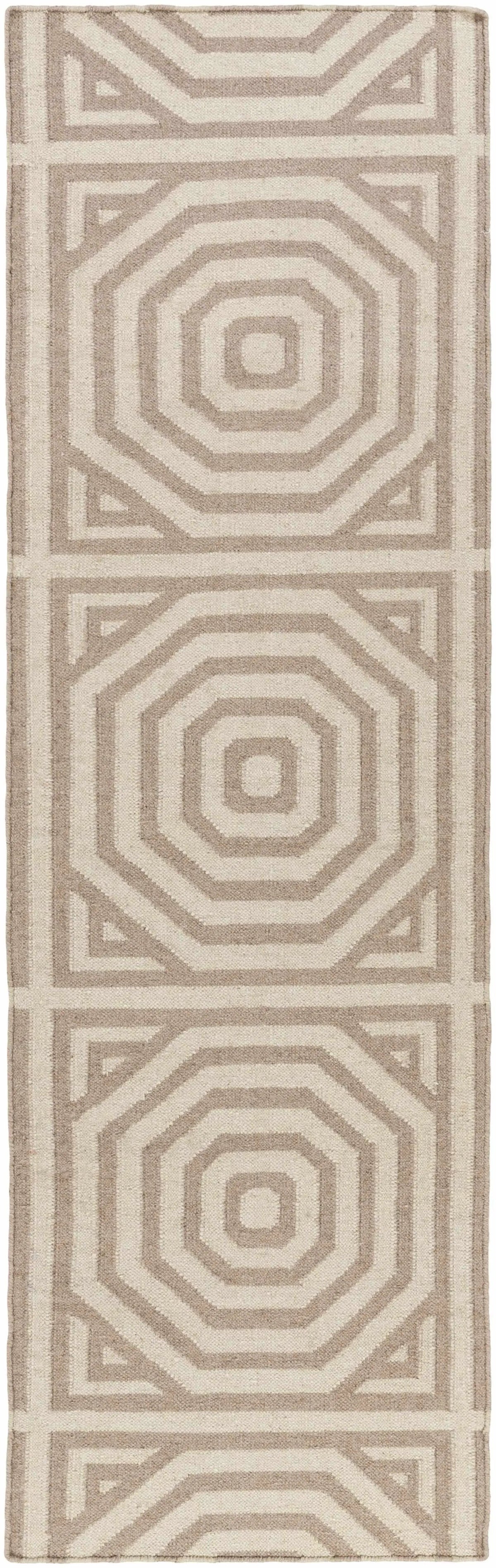 Terlton Ivory Greek Geometric Rug - Clearance, photo 5 of 5