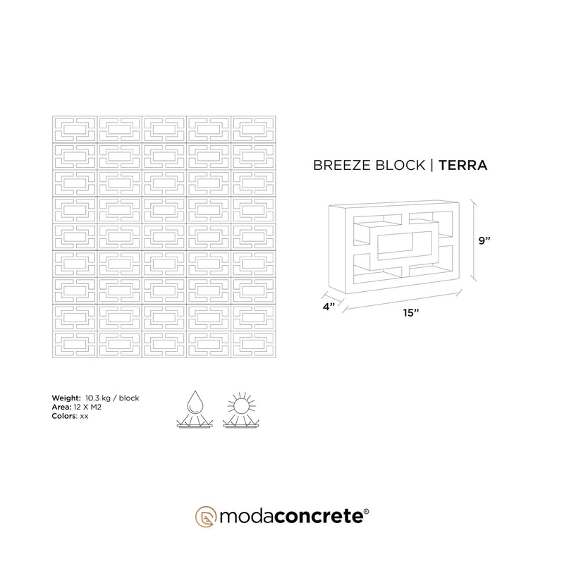 TERRA Breeze Block by ModaConcrete - Direct source for architectural and precast concrete