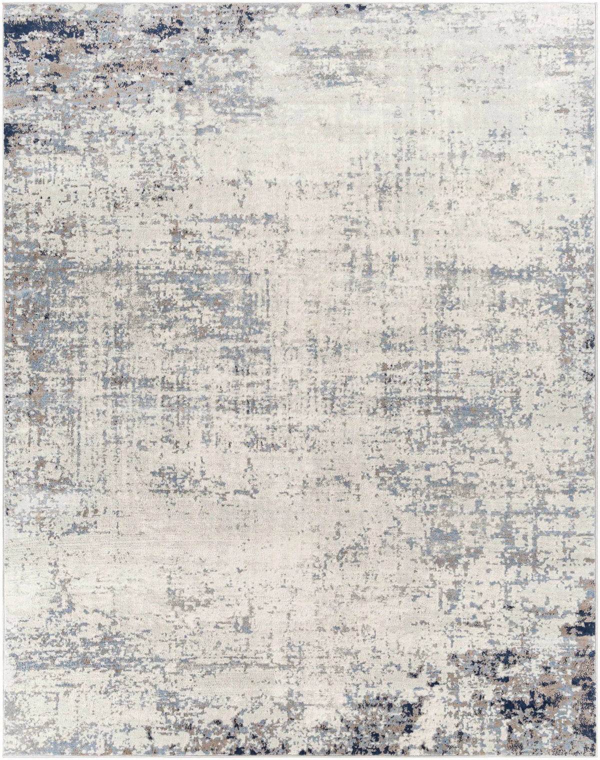 Texanna Abstract Blue/Gray Area Rug, photo 7 of 12