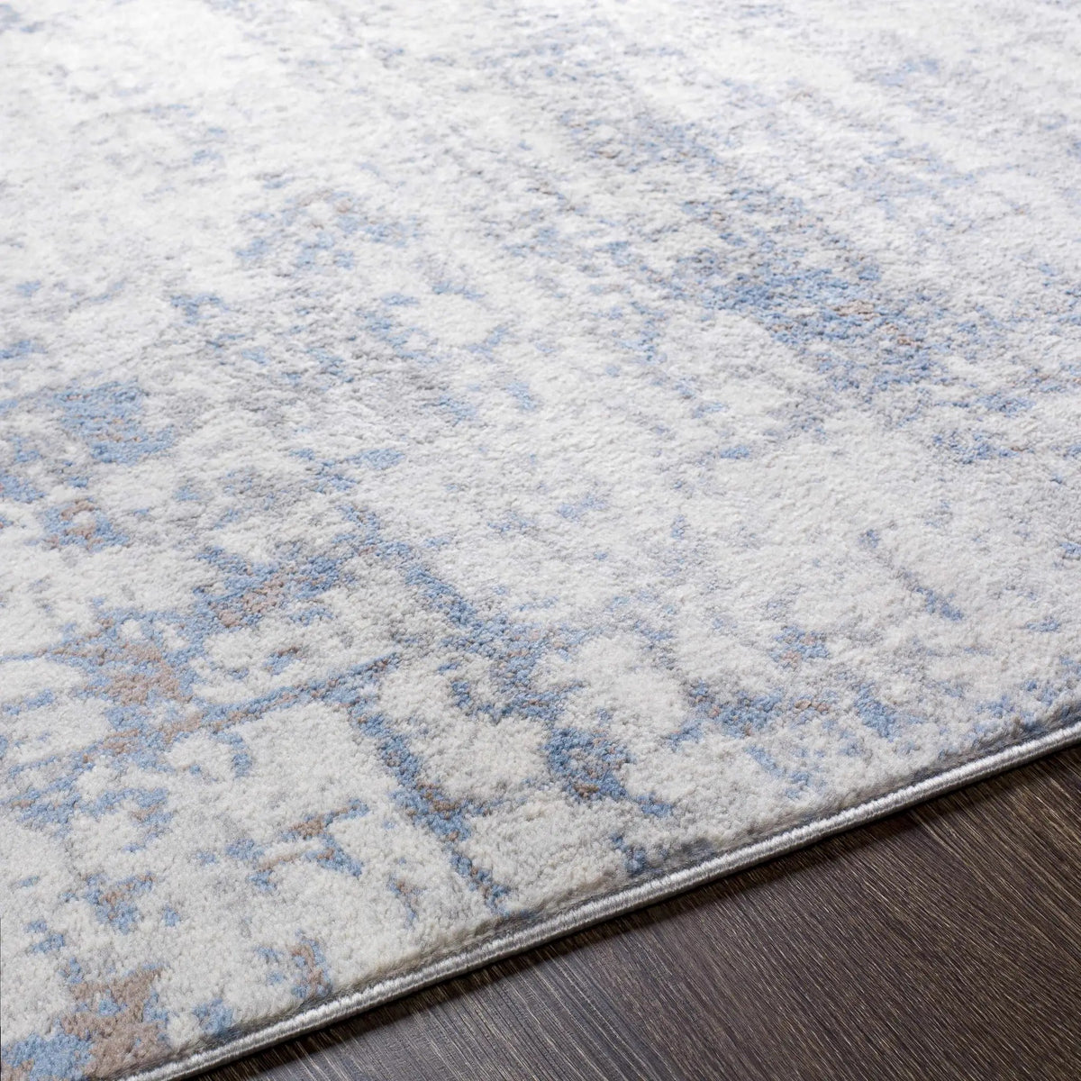 Texanna Abstract Blue/Gray Area Rug, photo 12 of 12