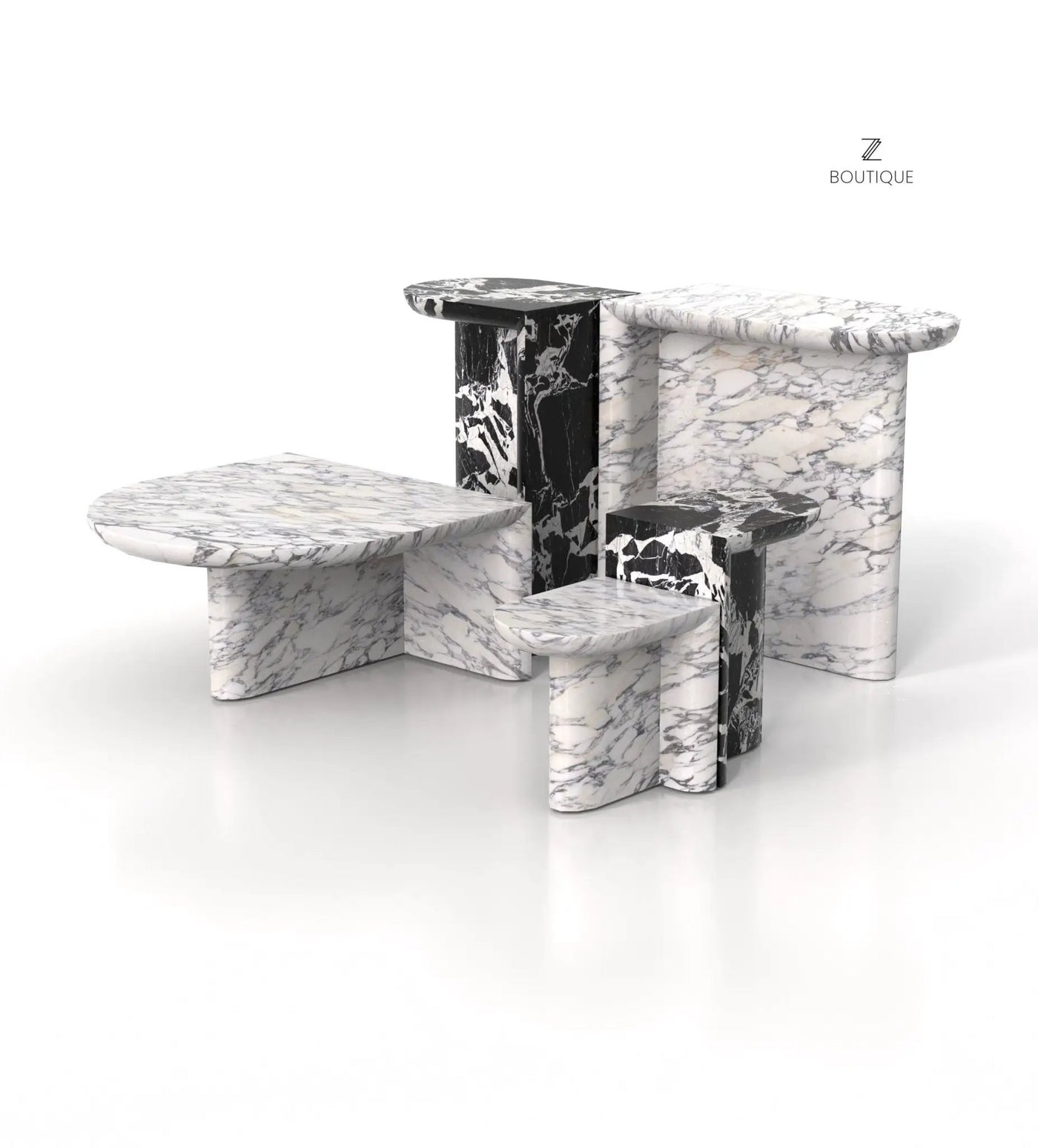 The Achilles Side Table by Zicana Boutique