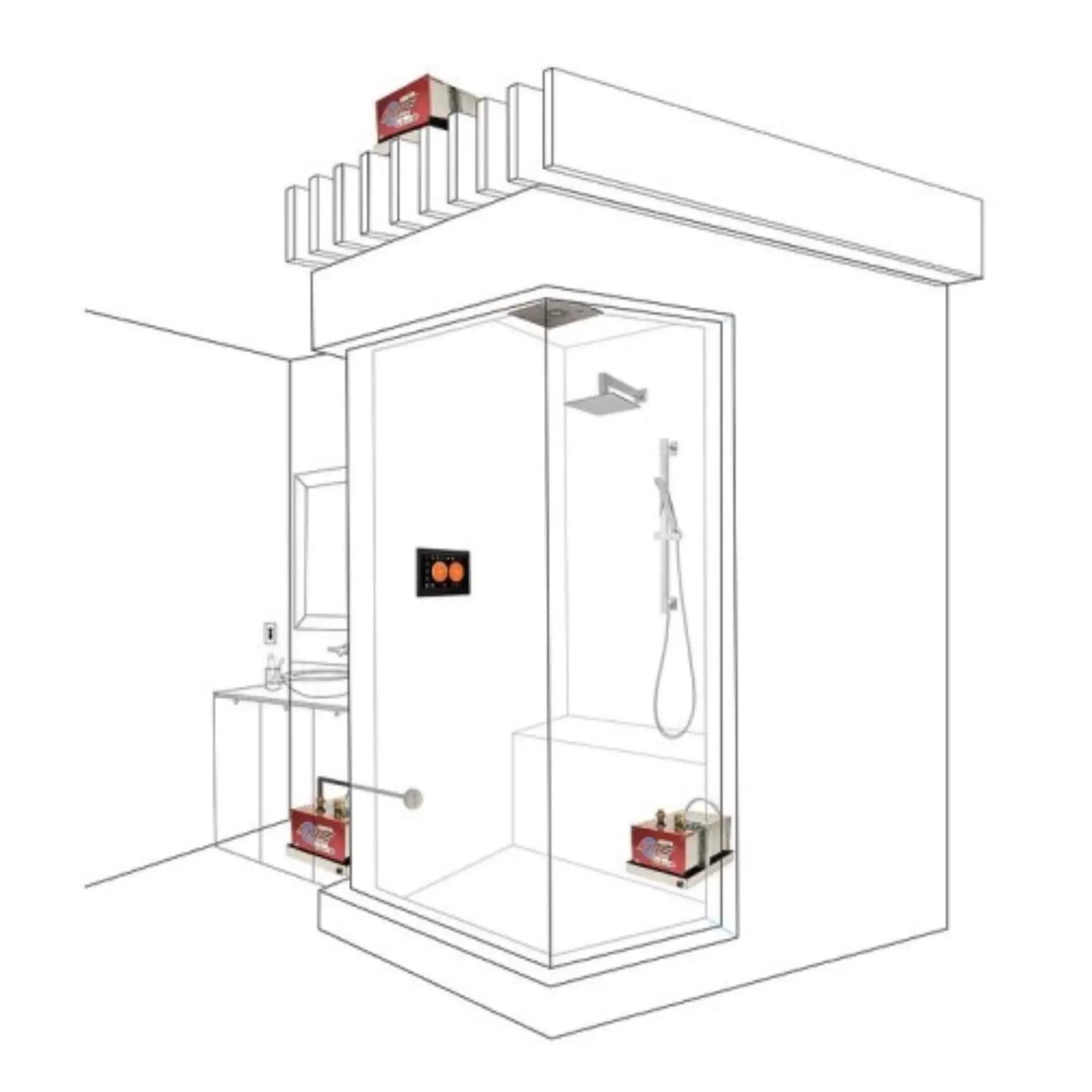 ThermaSol 8KW Pro I Essential Steam Shower Generator With Fast Start [PROI-140] (SAK61352) by SAKSBY WHOLESALE