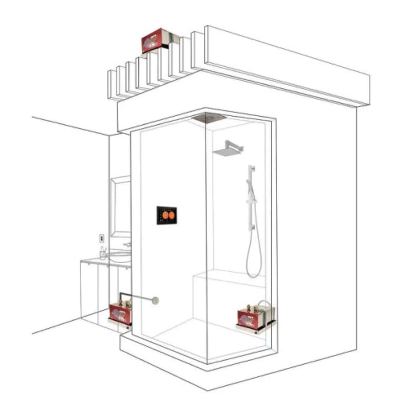 ThermaSol 8KW Pro I Essential Steam Shower Generator With Fast Start [PROI-140] (SAK61352) by SAKSBY WHOLESALE