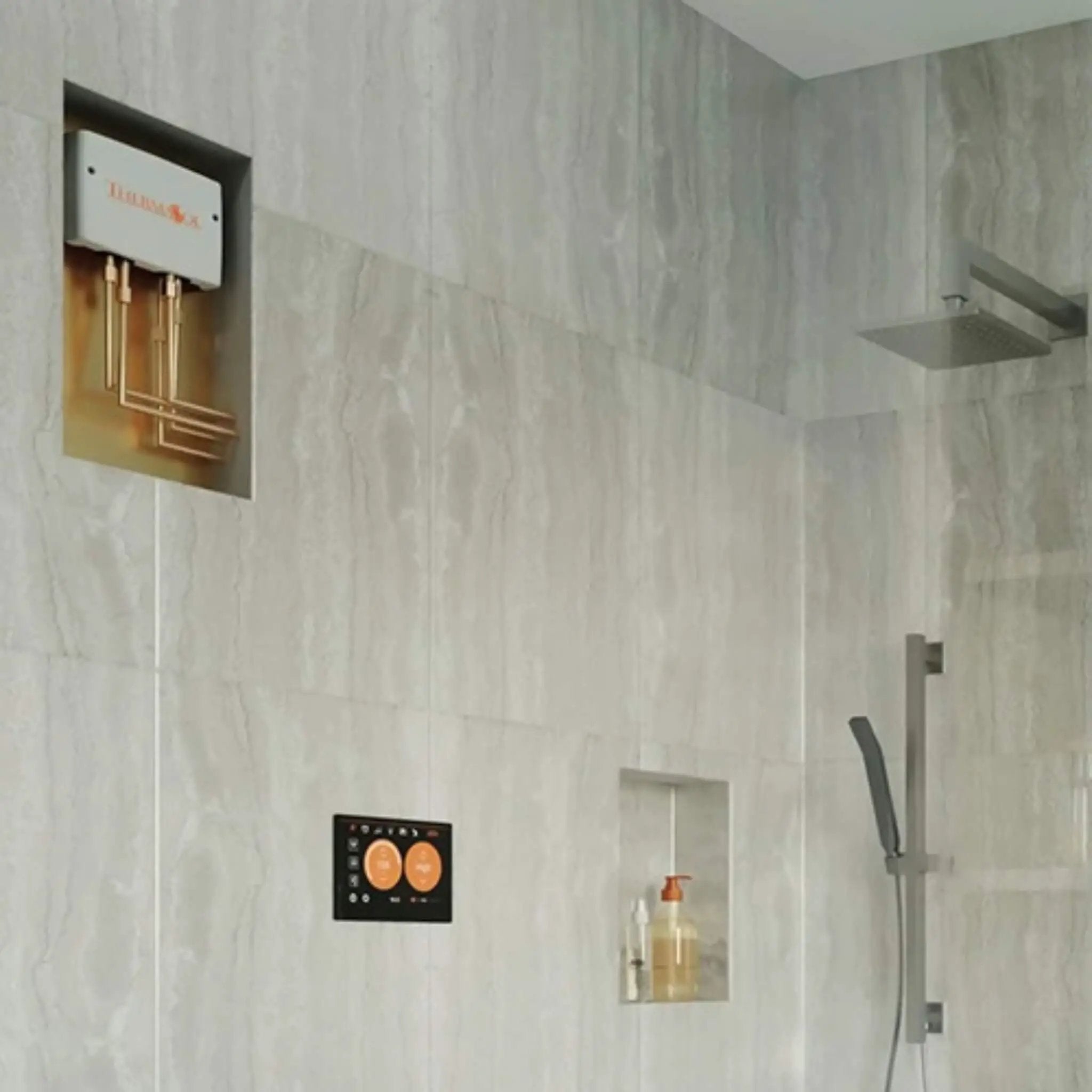 ThermaSol Digital Steam Shower Valve With 3 Output [TDS-3000] (SAK25041) by SAKSBY WHOLESALE