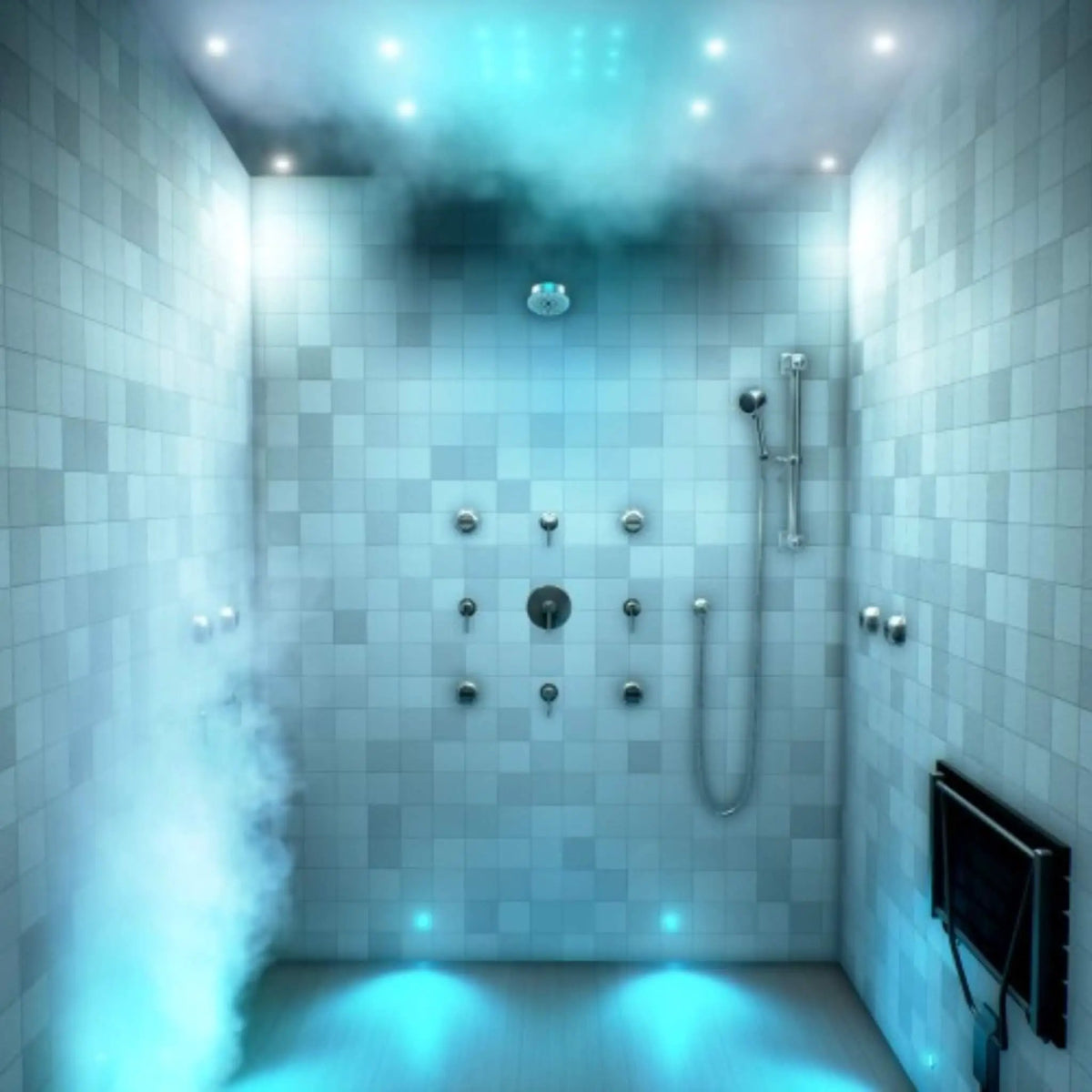 ThermaSol STC & HydroVive Total Wellness Package With Digital Shower Valve [TWPH] (SAK43412) by SAKSBY WHOLESALE
