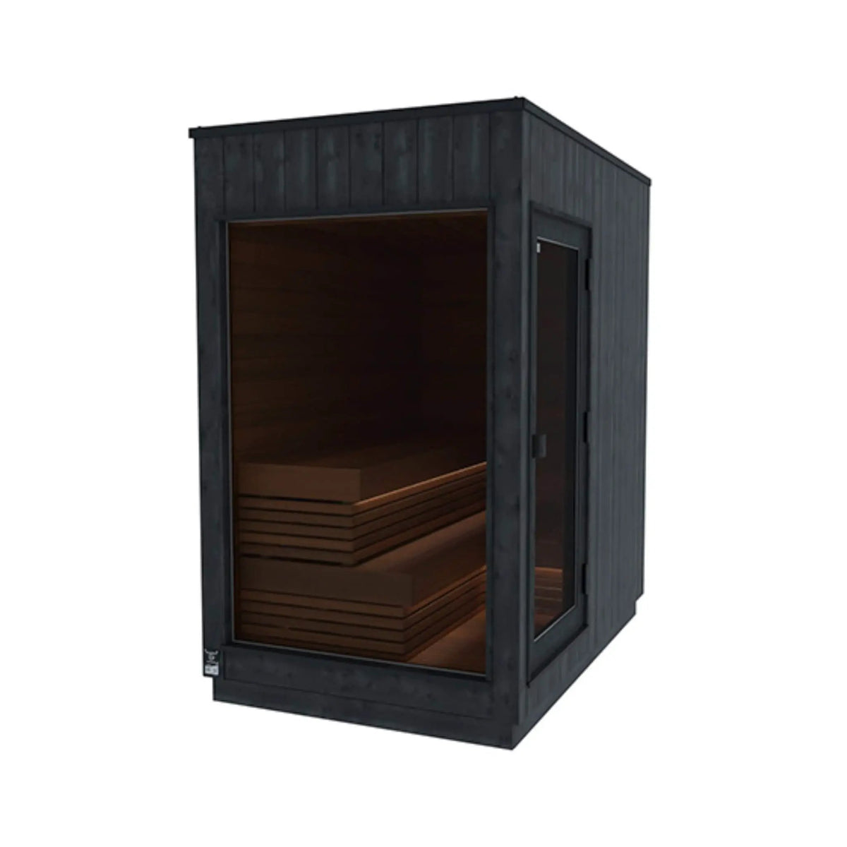 ThermaSol Nordic Misty 2-5 Person Fully-Assembled Outdoor Modular Sauna Cabin [Made-To-Order] [14-KIR] (SAK17365) by SAKSBY WHOLESALE