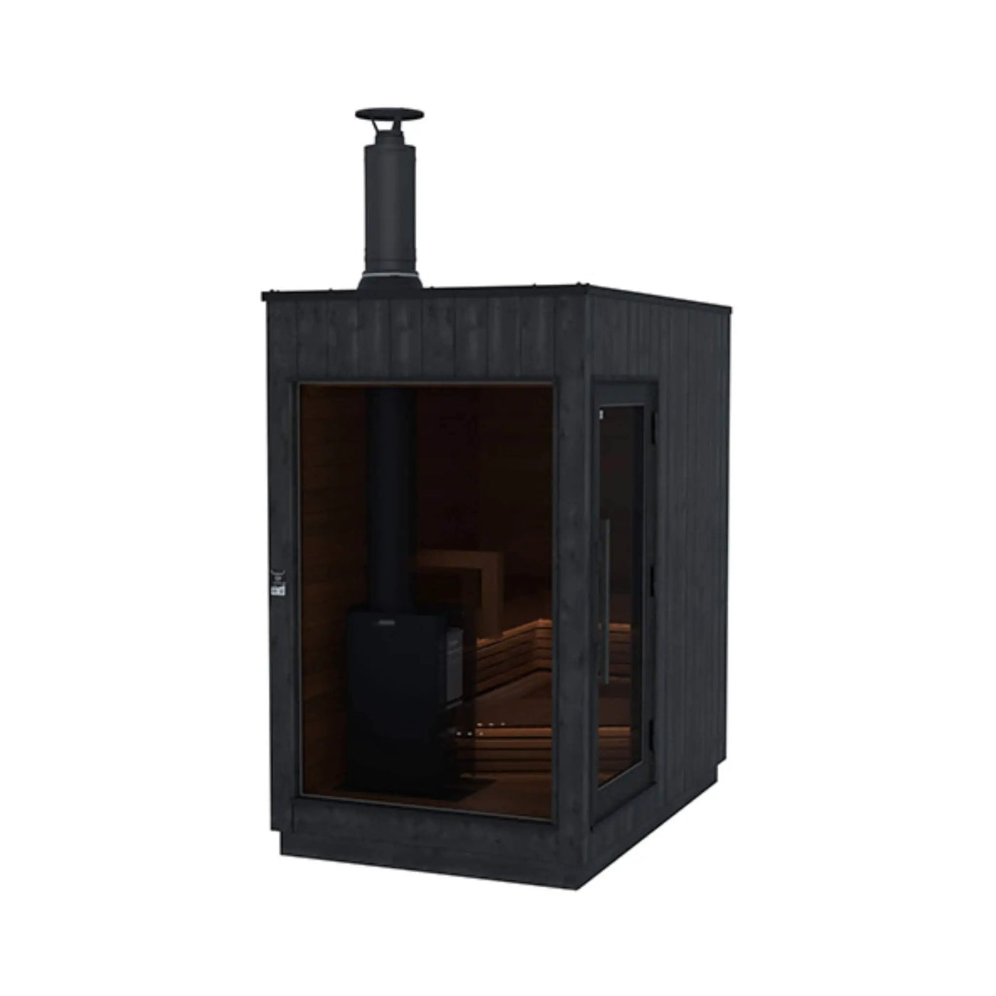 ThermaSol Nordic Misty 2-5 Person Fully-Assembled Outdoor Modular Sauna Cabin [Made-To-Order] [14-KIR] (SAK17365) by SAKSBY WHOLESALE