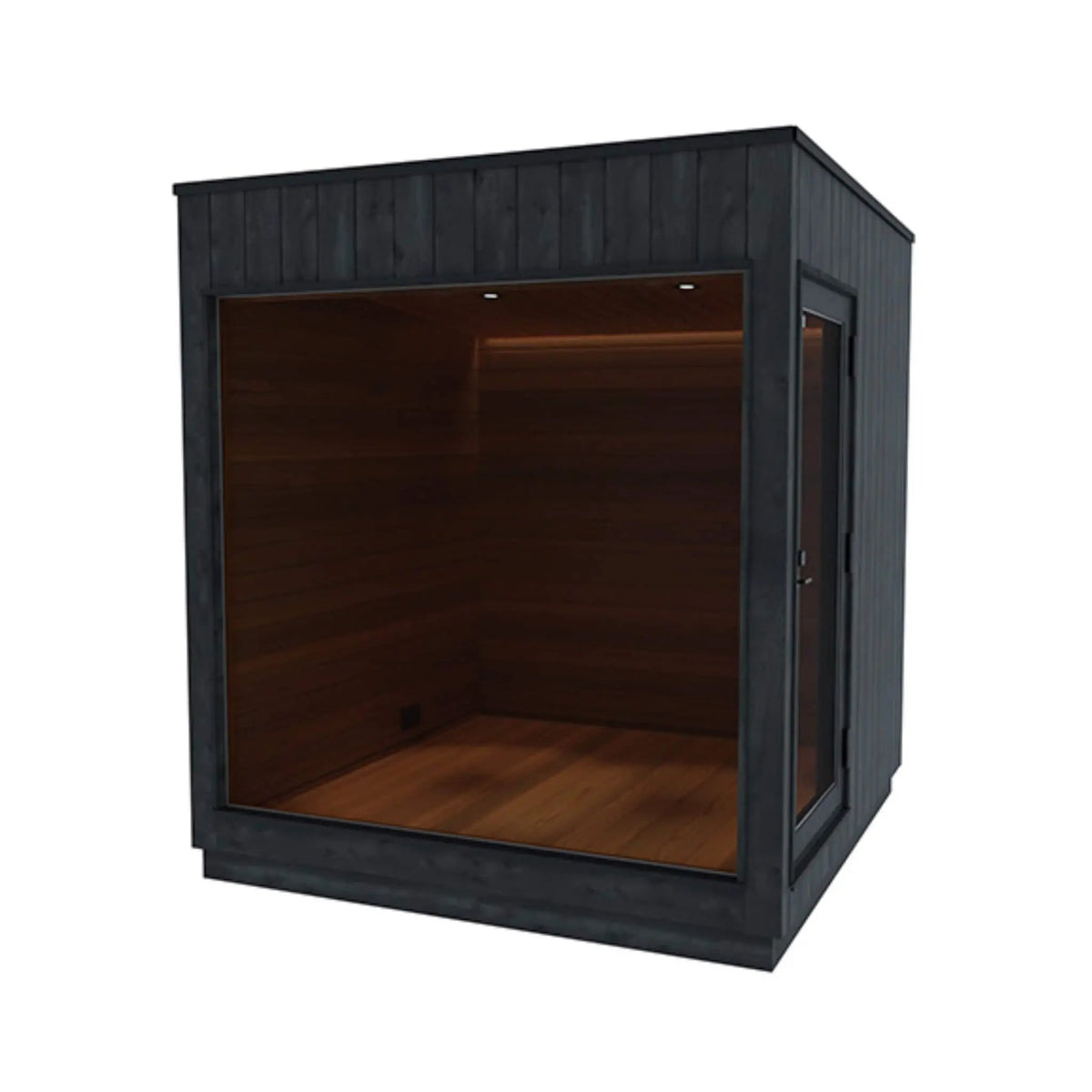 ThermaSol Nordic Misty Outdoor Lounge Medium Sauna Cabin (SAK57649) by SAKSBY WHOLESALE
