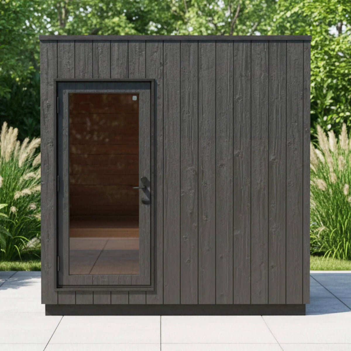 ThermaSol Nordic Misty Outdoor Changing Room With Single Entrance [Made-To-Order] [14-KIR-3755/56] (SAK12597) by SAKSBY WHOLESALE