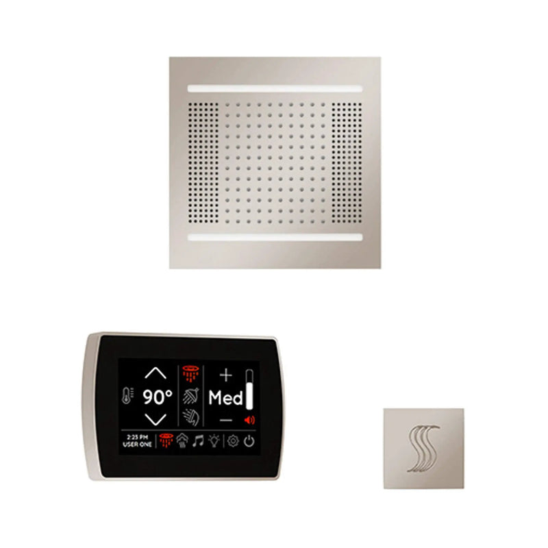 ThermaSol SignaTouch 5-Inch Display Steam Control Package With HydroVive Rainhead (SAK12821) by SAKSBY WHOLESALE