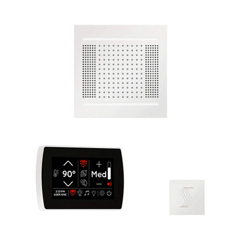 ThermaSol SignaTouch 5-Inch Display Steam Control Package With HydroVive Rainhead (SAK12821) by SAKSBY WHOLESALE
