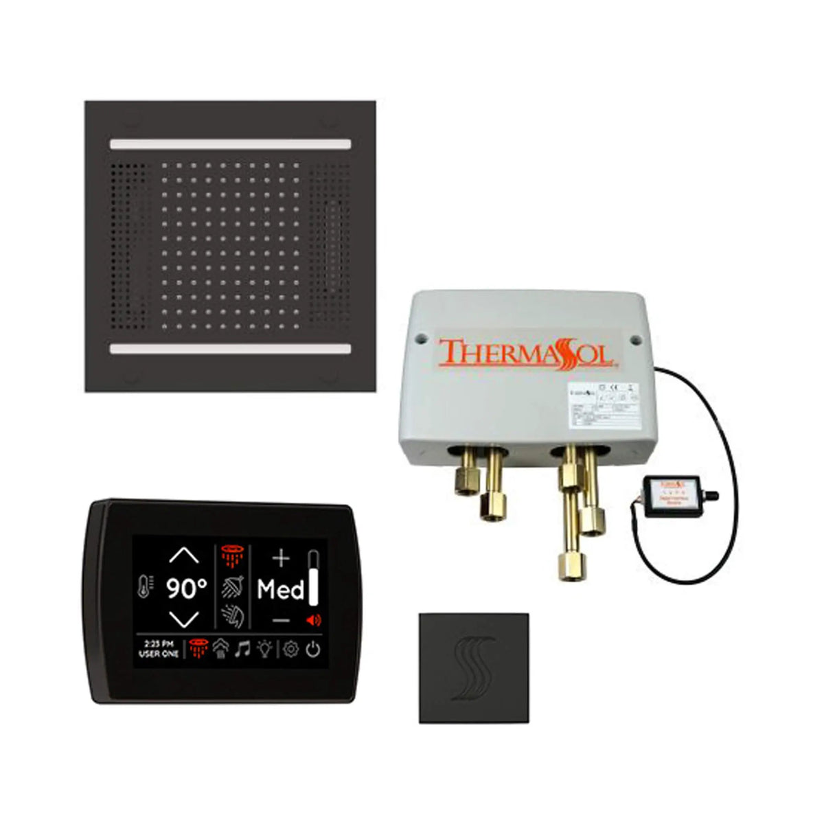 ThermaSol STC & HydroVive Total Wellness Package With Digital Shower Valve [TWPH] (SAK43412) by SAKSBY WHOLESALE