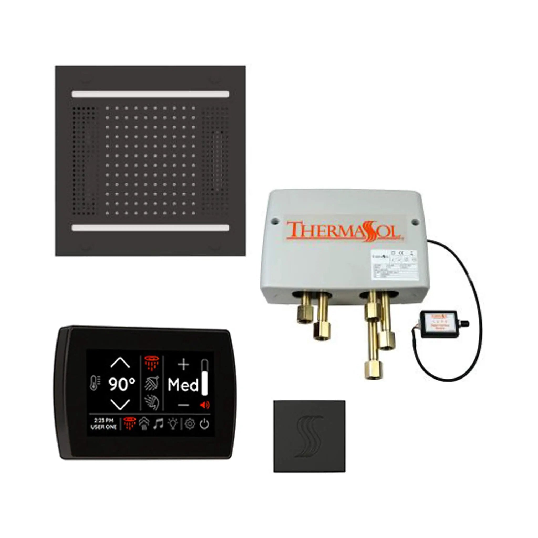 ThermaSol STC & HydroVive Total Wellness Package With Digital Shower Valve [TWPH] (SAK43412) by SAKSBY WHOLESALE