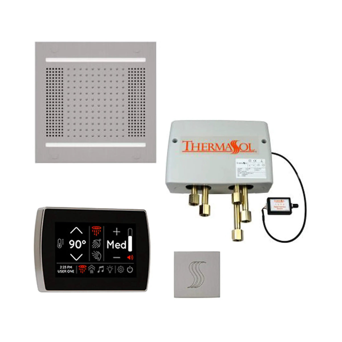 ThermaSol STC & HydroVive Total Wellness Package With Digital Shower Valve [TWPH] (SAK43412) by SAKSBY WHOLESALE