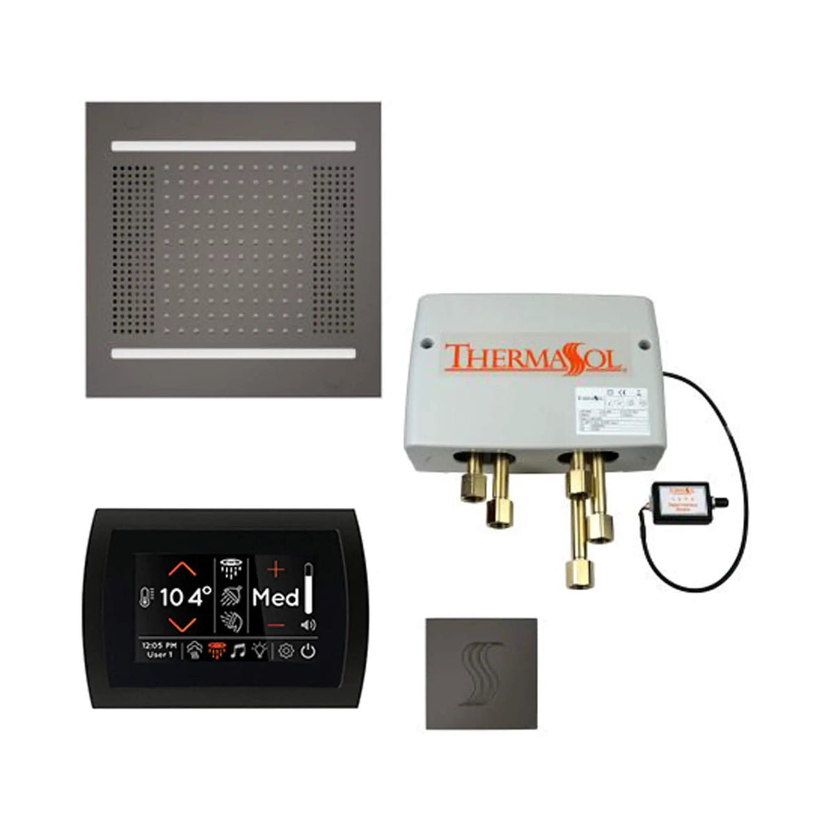 ThermaSol STC & HydroVive Total Wellness Package With Digital Shower Valve [TWPH] (SAK43412) by SAKSBY WHOLESALE