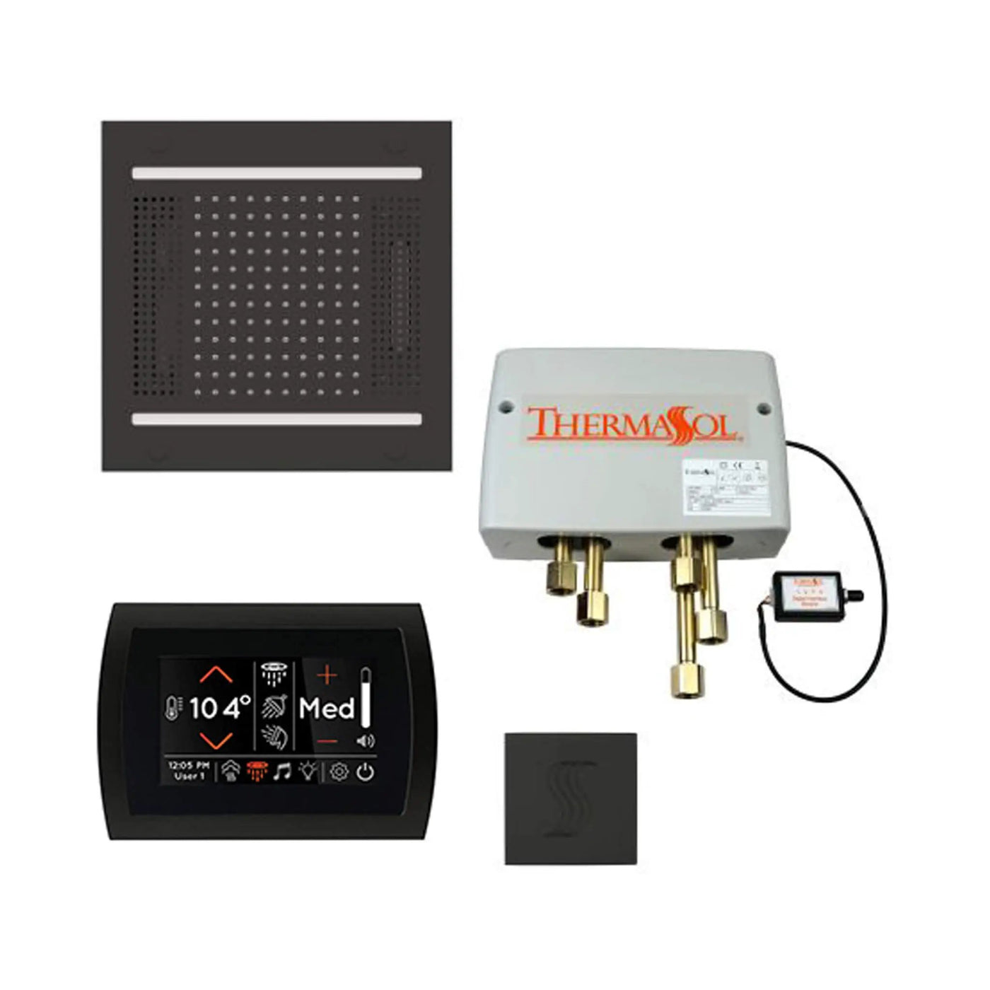 ThermaSol STC & HydroVive Total Wellness Package With Digital Shower Valve [TWPH] (SAK43412) by SAKSBY WHOLESALE