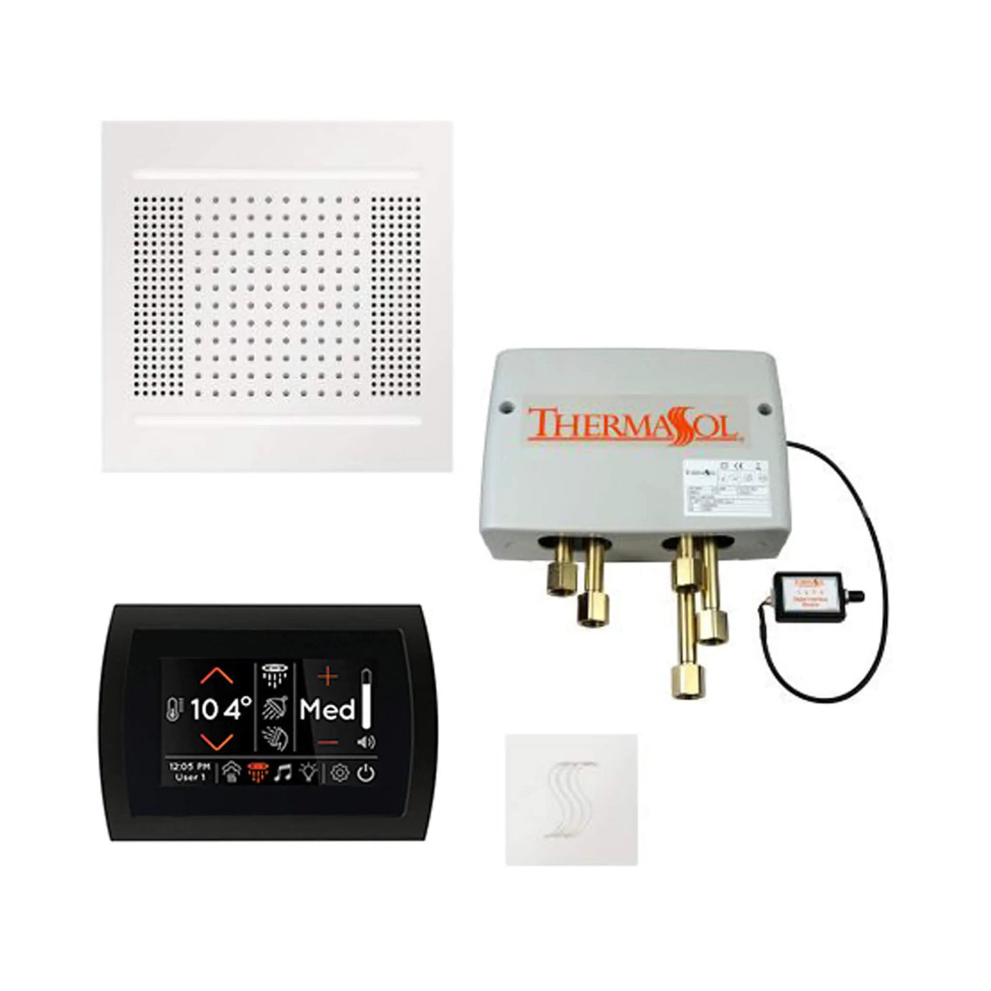 ThermaSol STC & HydroVive Total Wellness Package With Digital Shower Valve [TWPH] (SAK43412) by SAKSBY WHOLESALE