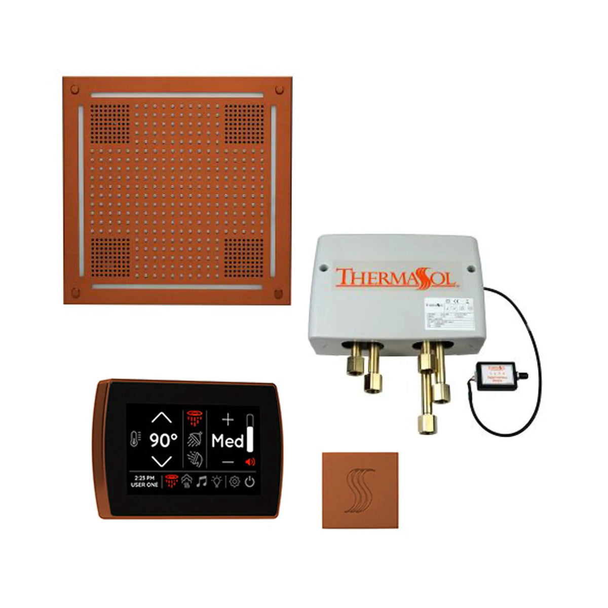 ThermaSol STC & HydroVive Total Wellness Package With Digital Shower Valve [TWPH] (SAK43412) by SAKSBY WHOLESALE