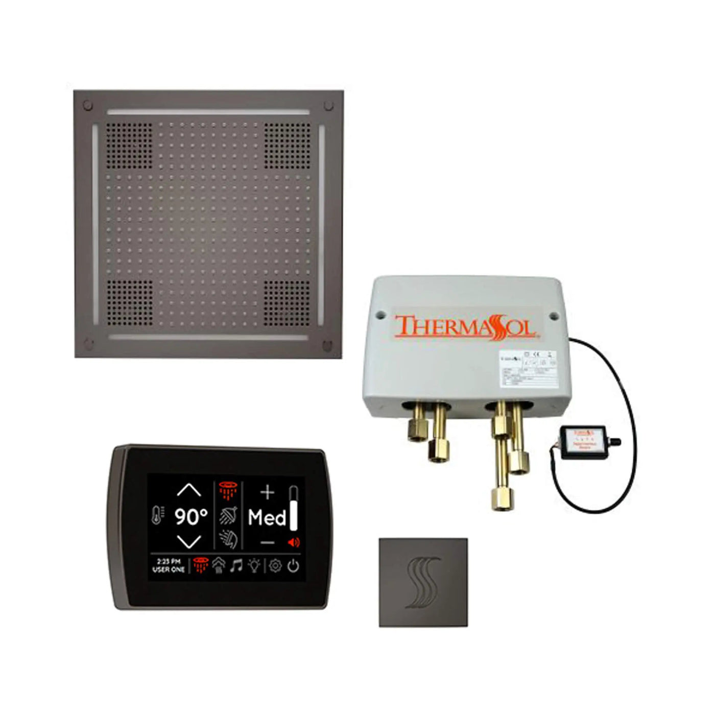 ThermaSol STC & HydroVive Total Wellness Package With Digital Shower Valve [TWPH] (SAK43412) by SAKSBY WHOLESALE