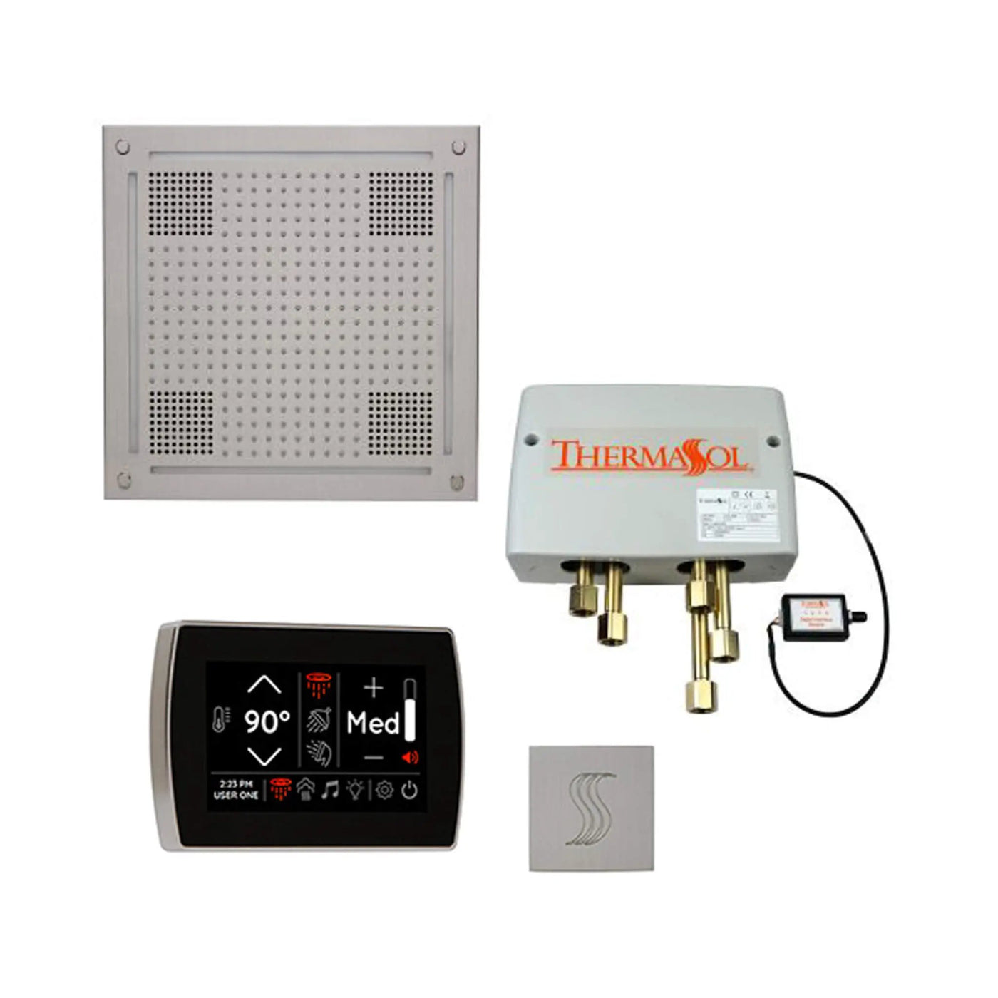 ThermaSol STC & HydroVive Total Wellness Package With Digital Shower Valve [TWPH] (SAK43412) by SAKSBY WHOLESALE