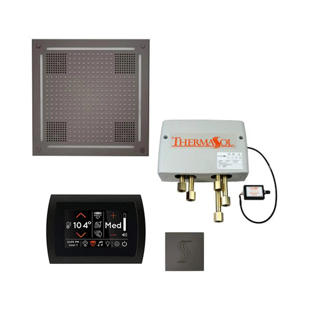 ThermaSol STC & HydroVive Total Wellness Package With Digital Shower Valve [TWPH] (SAK43412) by SAKSBY WHOLESALE