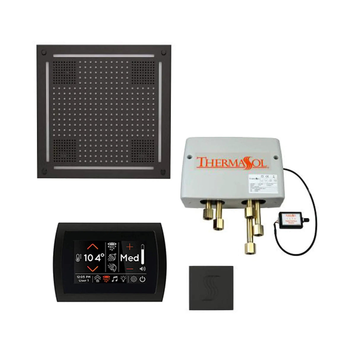 ThermaSol STC & HydroVive Total Wellness Package With Digital Shower Valve [TWPH] (SAK43412) by SAKSBY WHOLESALE