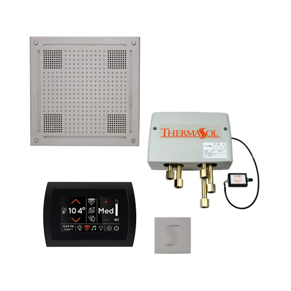 ThermaSol STC & HydroVive Total Wellness Package With Digital Shower Valve [TWPH] (SAK43412) by SAKSBY WHOLESALE