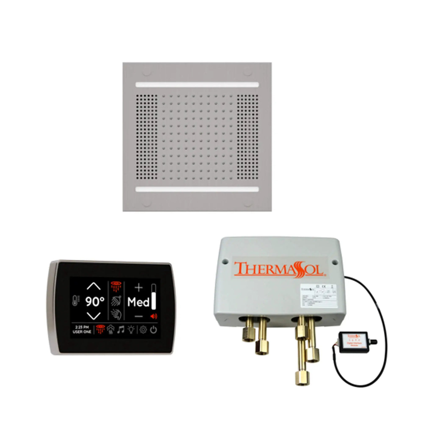 ThermaSol STC & HydroVive Wellness Shower Package With Digital Shower Valve (SAK40716) by SAKSBY WHOLESALE