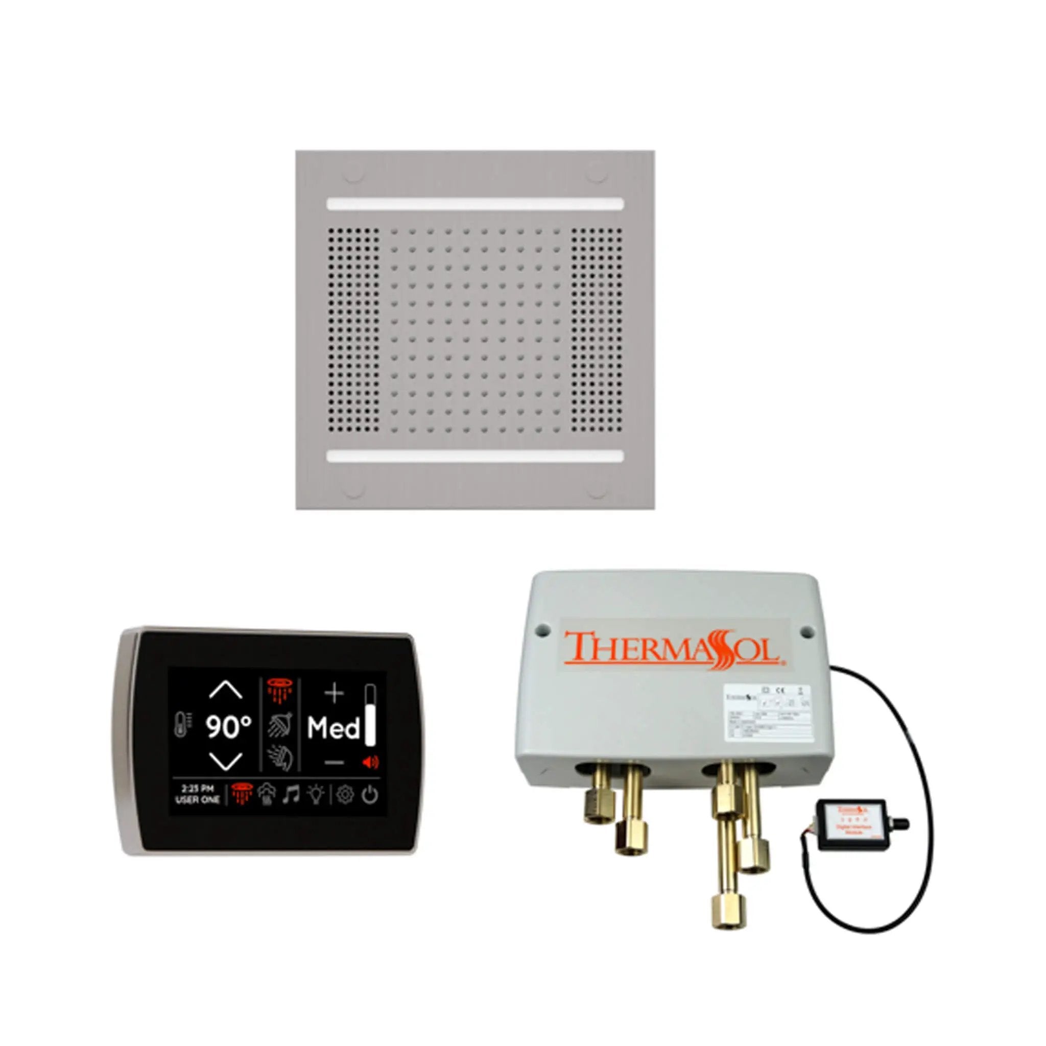 ThermaSol STC & HydroVive Wellness Shower Package With Digital Shower Valve (SAK40716) by SAKSBY WHOLESALE