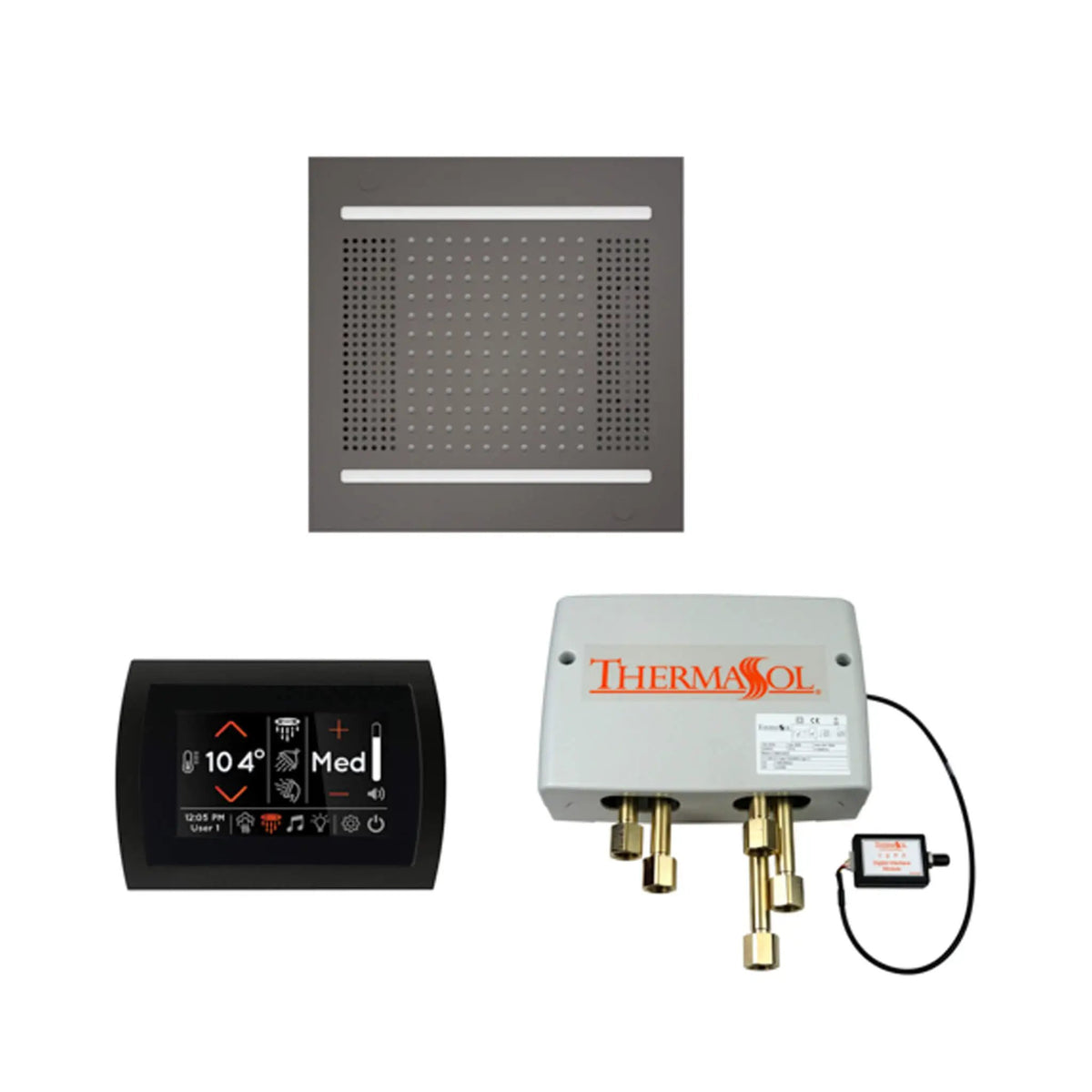 ThermaSol STC & HydroVive Wellness Shower Package With Digital Shower Valve (SAK40716) by SAKSBY WHOLESALE