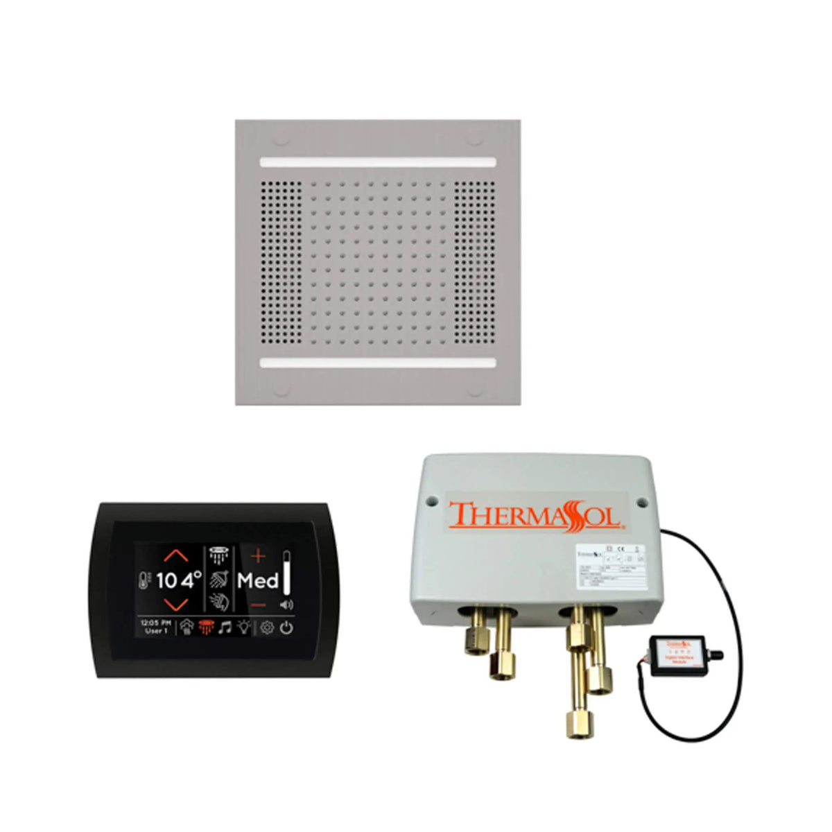 ThermaSol STC & HydroVive Wellness Shower Package With Digital Shower Valve (SAK40716) by SAKSBY WHOLESALE
