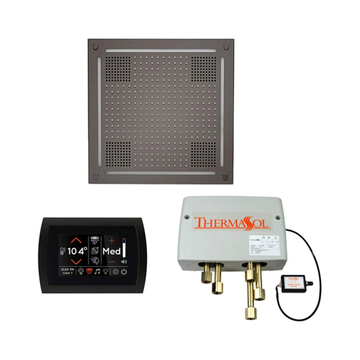ThermaSol STC & HydroVive Wellness Shower Package With Digital Shower Valve (SAK40716) by SAKSBY WHOLESALE