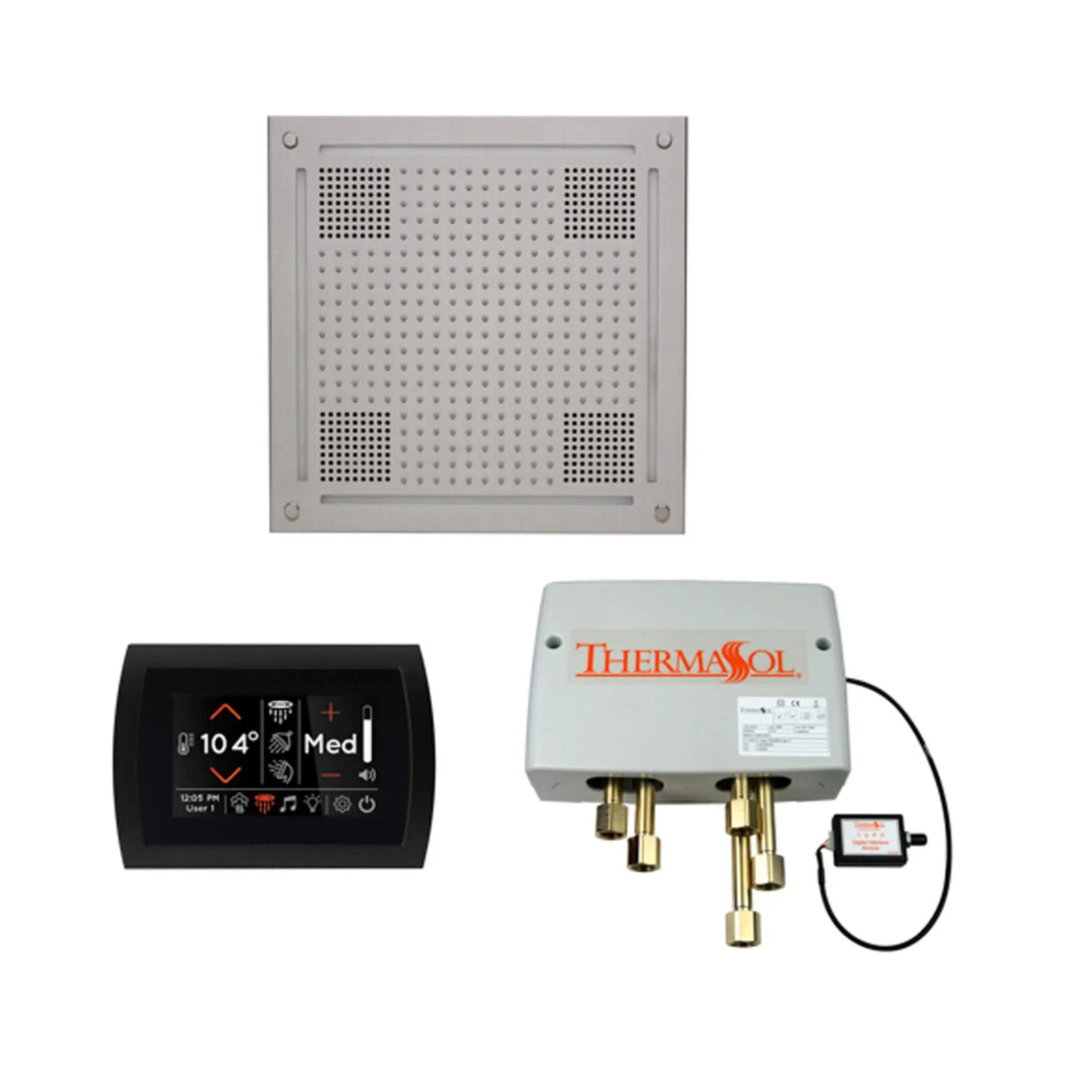 ThermaSol STC & HydroVive Wellness Shower Package With Digital Shower Valve (SAK40716) by SAKSBY WHOLESALE