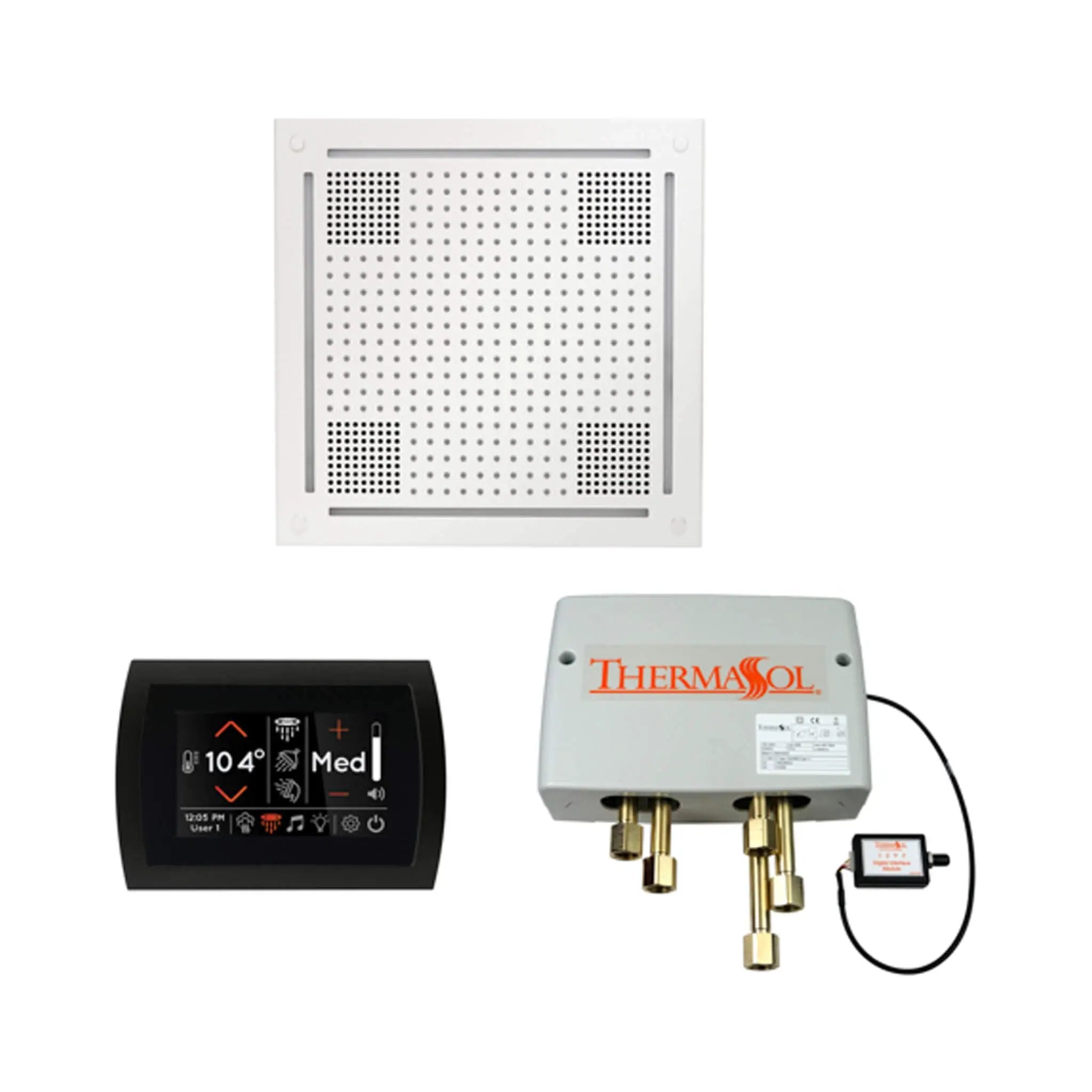 ThermaSol STC & HydroVive Wellness Shower Package With Digital Shower Valve (SAK40716) by SAKSBY WHOLESALE