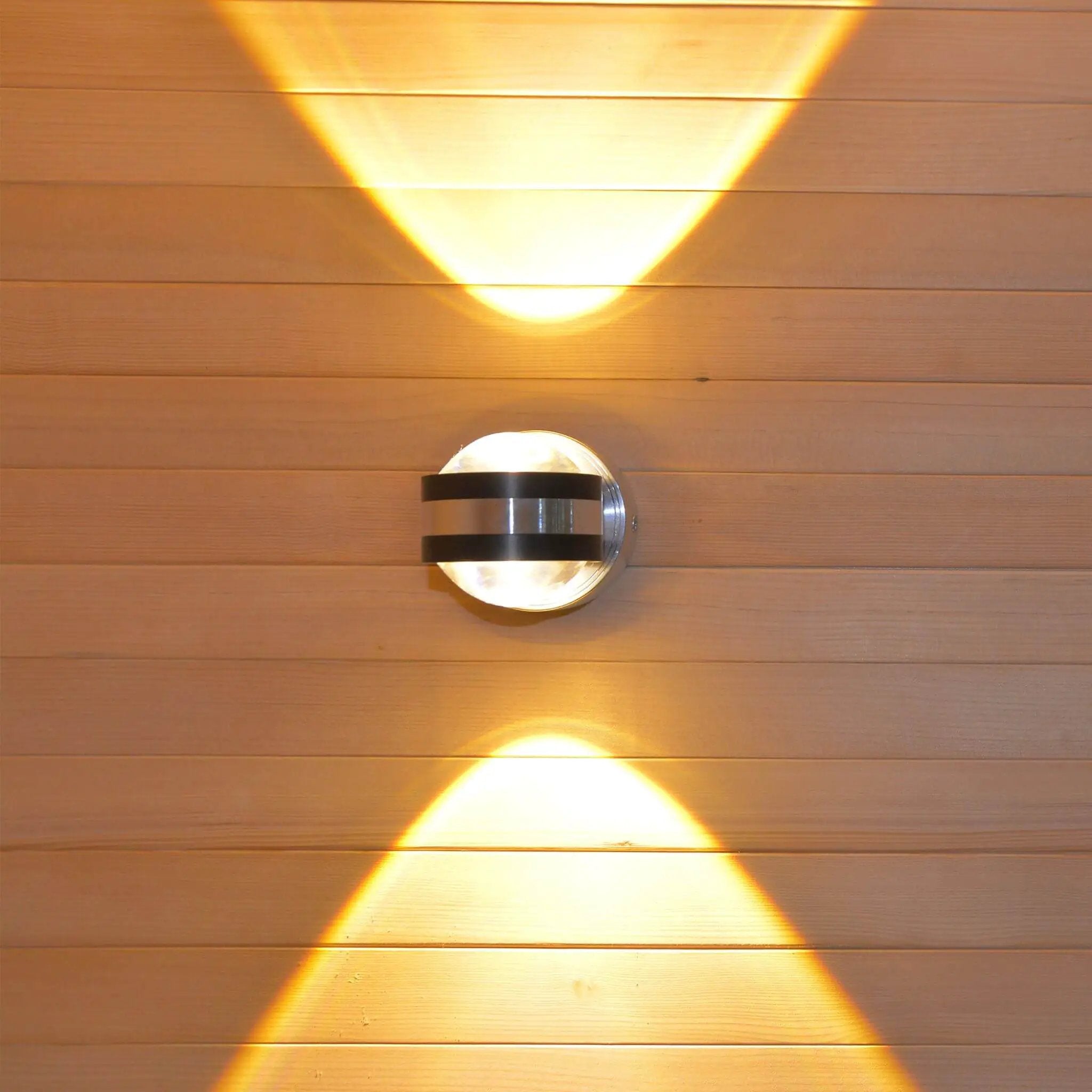 Thermora Alpine Premium 2-Person 3KW Hemlock Wood Sauna With LED Wall Light (SAK28471) by SAKSBY WHOLESALE