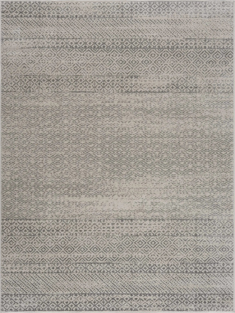 Tigri Aztec Ivory & Gray 2317 Area Rug - Clearance by Boutique Rugs
