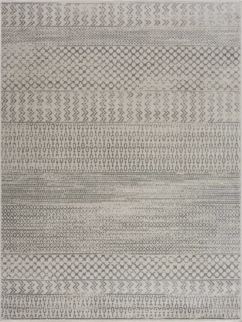 Tigri Aztec Ivory & Gray 2318 Area Rug - Clearance by Boutique Rugs