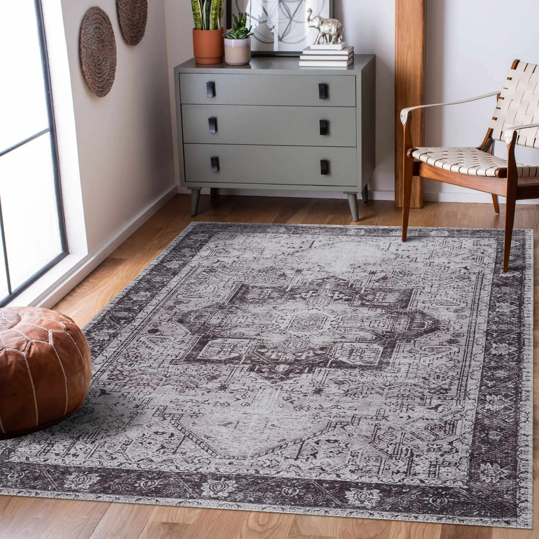 Kyan Washable Runner / Area Rug - Clearance by Boutique Rugs