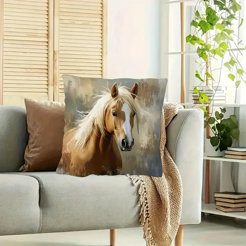 Throw Pillow - Plush Plaid Vintage by House Of Avana