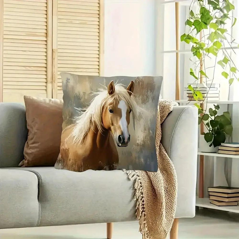 Throw Pillow - Plush Plaid Vintage by House Of Avana