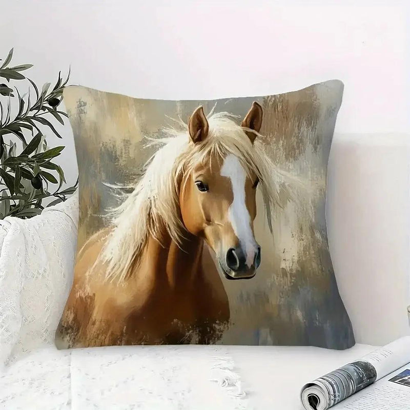 Throw Pillow - Plush Plaid Vintage by House Of Avana