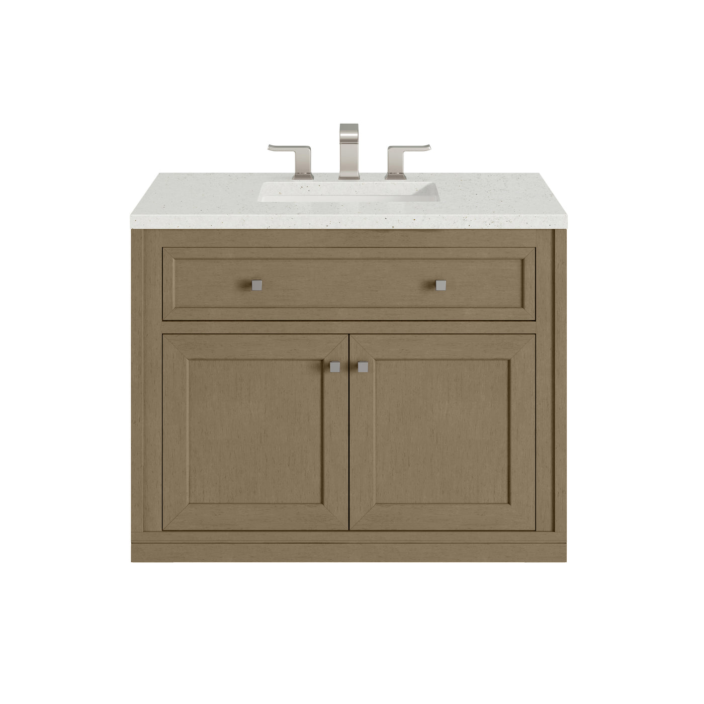 James Martin Chicago 36" Single Bathroom Vanity, Walnut Whisper, view 25