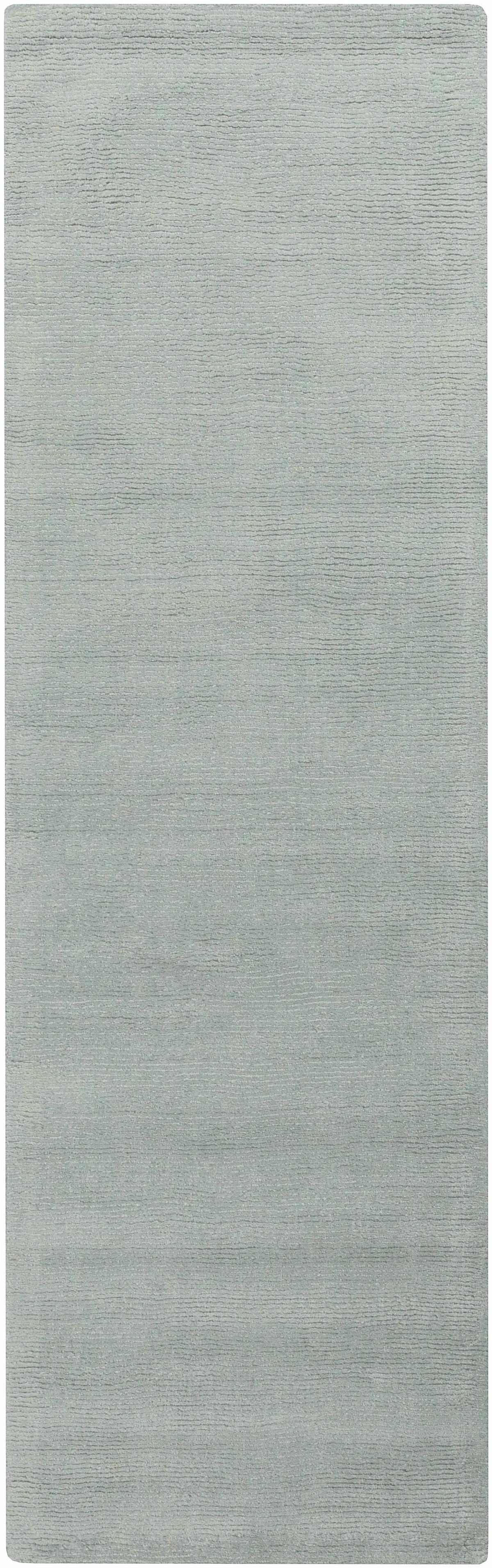 Brockton Solid Dusty Sage Wool Rug, photo 12 of 16