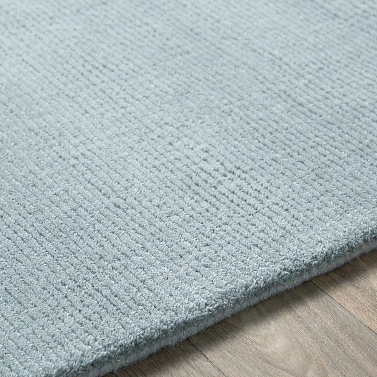Brockton Solid Dusty Sage Wool Rug, photo 7 of 16