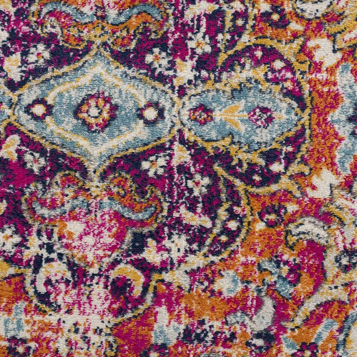 Tigrit Blue & Orange 2300 Area Rug - Clearance, photo 8 of 8