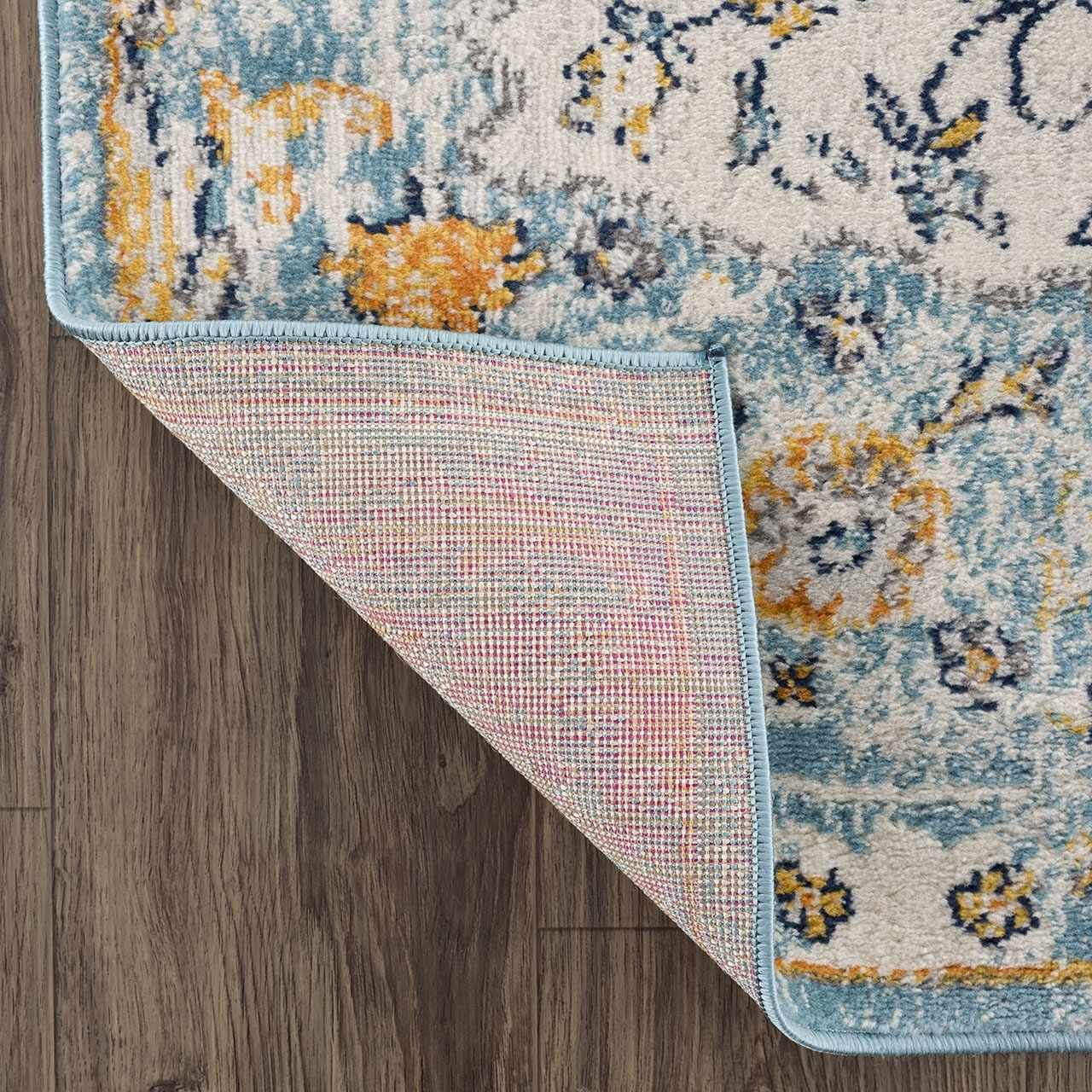 Tigrit Blue 2301 Area Rug - Clearance by Boutique Rugs