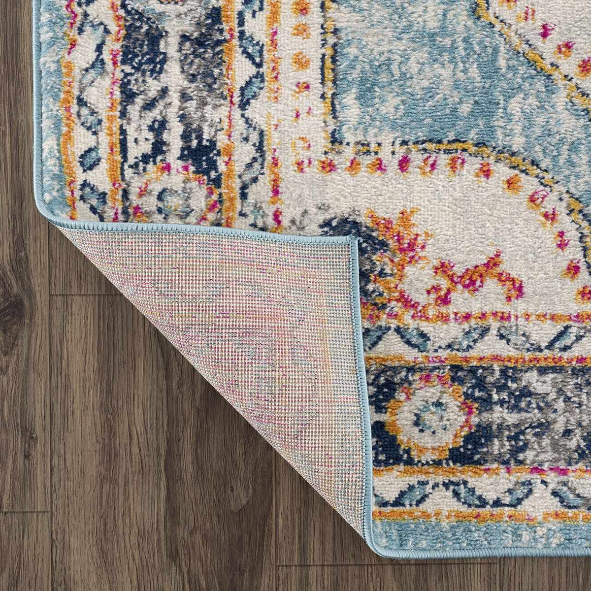 Tigried Turquoise 2308 Area Rug - Clearance, photo 7 of 8