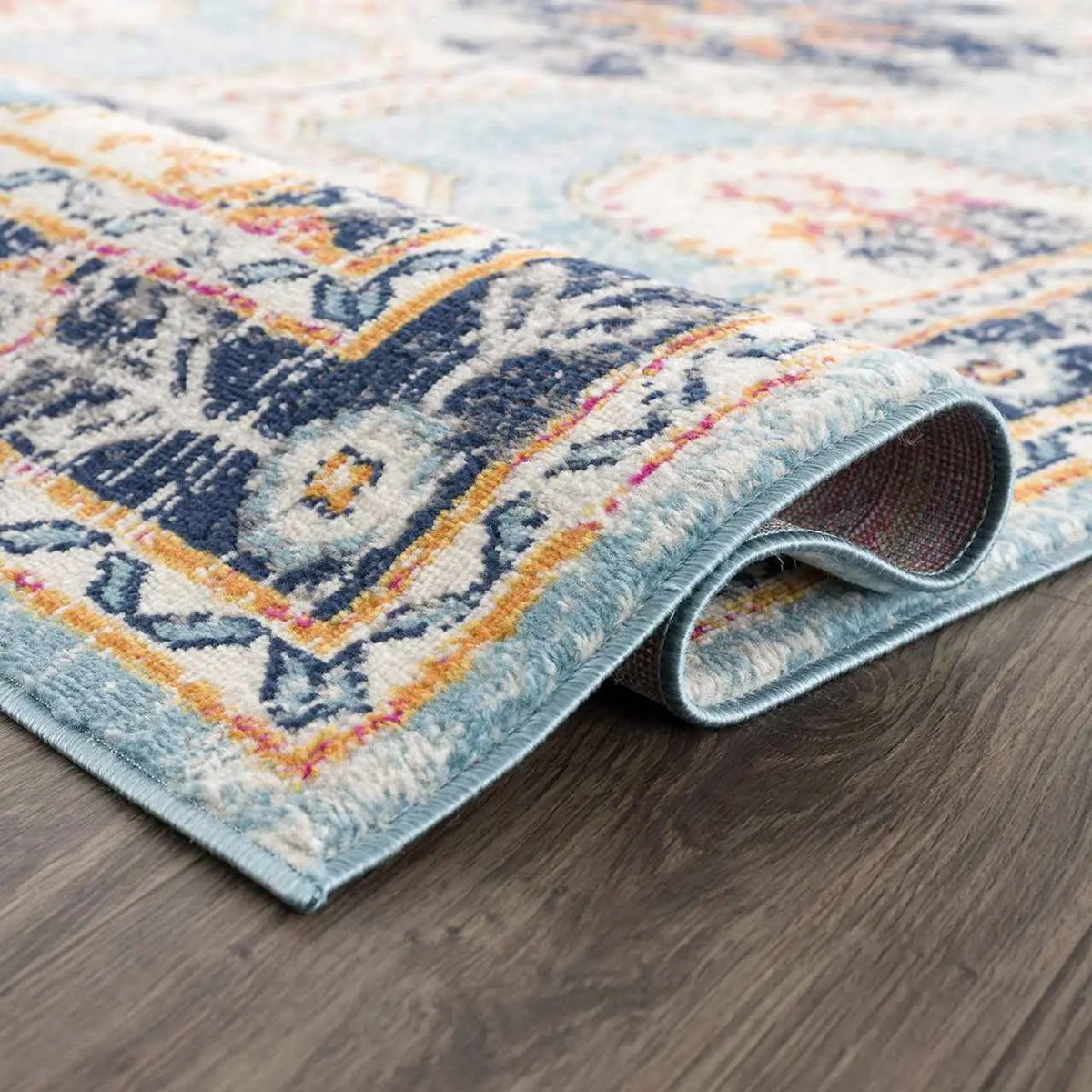 Tigried Turquoise 2308 Area Rug - Clearance, photo 4 of 8